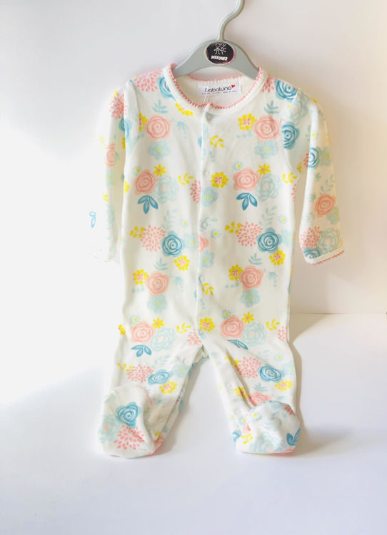 Picture of BUNNY 5- WINTER FLEECY BABALUNO GROW//SLEEPSUIT